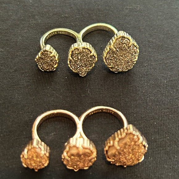 Kendra Scott Naomi rings **no longer sold in stores** $50 each or $125 for all 3 - Picture 4 of 4